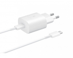 Adaptrid Samsung EP-TA800XWE Samsung 25W Travel Charger USB-C Data Cabel White