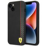 Tagakaaned Ferrari  Ferrari FEHCP14MAXBK iPhone 14 Plus 6.7" black/black hardcase Carbon