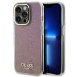 Tagakaaned Guess  Guess GUHCP15LHDECMP iPhone 15 Pro 6.1" pink/pink hardcase IML Faceted Mirror Disco Iridescent
