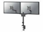 Teleri kinnitus NEOMOUNTS NEXT Lite DS60-425BL2 Dual monitor arm - 17-27" - 0-8 kg/screen - space saving T-Rex model - 100% plastic-free packaging - black