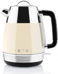 Veekeetja ETA  Storio Kettle 918690040 Standard, 2150 W, 1.7 L, Stainless steel, 360&deg; rotational base, Beige
