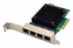 &Uuml;leminek Digitus DN-10136 4-Port RJ45 RTL8125B, 2.5 GBits Server NIC