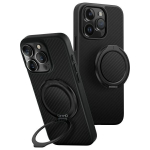 Muud kaubad UNIQ Uniq Keva Air iPhone 16 Pro 6.3" Magclick Charging Case Black/Carbon Black