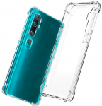Tagakaaned Evelatus Xiaomi Mi Note 10 Military Shockproof Silicone Case TPU Transparent
