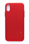 Tagakaaned Evelatus Apple iPhone X Emboss Red