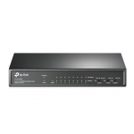 Server &ndash; muud tarvikud TP-Link Switch TL-SF1009P Unmanaged, Desktop, 10/100 Mbps (RJ-45) ports quantity 9, PoE+ ports quantity 8