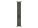 Nutikell Apple 49mm Green/Neon Trail Loop - S/M - Natural Titanium Finish