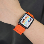 Rihm Forcell  Strap to Apple Watch Forcell F-Design FA05 nylon hook-and-loop 38 / 40 / 41 mm orange
