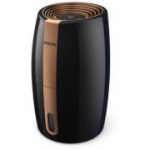 &Otilde;hupuhasti Philips HU2718/10 Humidifier, 17 W, Water tank capacity 2 L, Suitable for rooms up to 32 m&sup2;, NanoCloud technology, Humidification capacity 200 ml/hr, Black/Copper