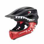 Jalgratta tarvik Rockbros  Rockbros TT-32006 Shark Children's Bike Helmet with Detachable Jaw Size S (48-52) - Black