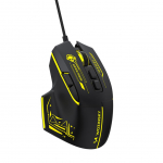 Muu Wozinsky  Wozinsky WMGK-1181W Wired Optical Gaming Mouse 7200 DPI with Backlight - Black and Yellow