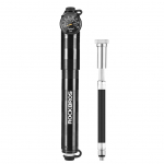 Jalgratta tarvik Rockbros  Rockbros HQ-67A-L03 BK Bicycle Pump with Pressure Gauge - Black