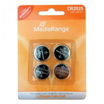 Server &ndash; muud tarvikud MEDIARANGE BATTERY LITHIUM CR2025 3V/4PCS MRBAT131