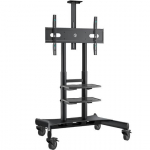 Telerite tarvikud ONKRON TV SET ACC MOBILE STAND/50-86"/BLACK TS1881-B