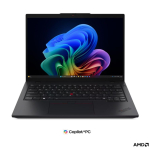 S&uuml;learvuti Lenovo ThinkPad L14 G7 AMD | Black | 14 " | IPS | WUXGA | 1920 x 1200 pixels | Anti-glare | AMD Ryzen AI 7 | 445 | 24 GB | SODIMM DDR5 | Solid-state drive capacity 512 GB | AMD Radeon 840M Graphics | Windows 11 Pro | 802.11be | Bluetooth v ...