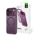 Tagakaaned AmazingThing  AmazingThing Minimal Mag Drop Proof Case 3 Lens for iPhone 18 Pro Max with Lanyard Mount and MagSafe Compatibility - Purple
