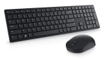 Arvuti klaviatuur Dell Dell Pro Keyboard and Mouse (RTL BOX) KM5221W Wireless Wireless (2.4 GHz) Batteries included US International (QWERTY) Black
