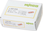 Aku wago  Wago Universal quick connector 5x0.5-6mm transparent 221-615