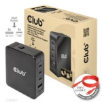Aku iLike  Club3D Reiseladegerat   3xUSB Typ C  1xUSB Typ A  PD 140W retail