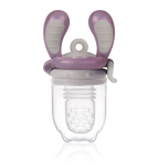 M&auml;nguasjad iLike  Jaunums! Akcija! Kidsme Food Feeder bērna ēdinā&scaron;anas ierīce cietiem produktiem (vidējs)  Plum  no 4 mēn. 160350PL
