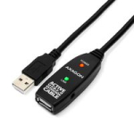 Kaabel Axagon  AXAGON ADR-205 aktives USB-Verlangerungskabel  USB 2.0  USB-A auf USB-A - 5m