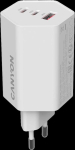 Arvutid ja tahvelarvutid Canyon  CANYON charger HEXAGON 65 GaN 65W 2xPD 1xQC EU White