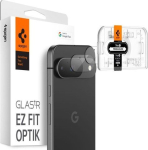 Kaitsekile Spigen  SPIGEN OPTIK.TR &rdquo;EZ FIT&rdquo; CAMERA PROTECTOR 2-PACK GOOGLE PIXEL 9 CRYSTAL CLEAR