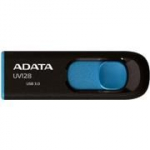 M&auml;lupulk ADATA MEMORY DRIVE FLASH USB3.1 64GB/BLUE AUV128-64G-RBE