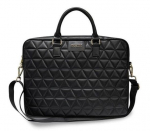 S&uuml;learvuti kott Guess  Guess Quilted bag for a 16" laptop - black