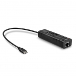 &Uuml;leminek LINDY I/O HUB USB3.1 & LAN ADAPTER/43249