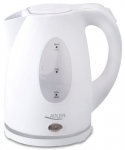 Veekeetja Adler  Kettle AD 1207 Standard, Plastic, White, 2000 W, 360&deg; rotational base, 1.5 L