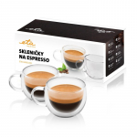 Muud v&auml;ikesed kodumasinad ETA Espresso cups 518091000 For espresso coffee, 2 pc(s), Dishwasher proof, Glass
