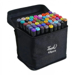 M&auml;nguasjad iLike Toy Super Set of 48pcs Color Markers with zipper carrying bag