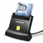 M&auml;lukaardid Axagon CARD READER STAND SMARTCARD/ID/USB2.0 1.3M CRE-SM4N