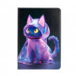 Kaaned iLike iPad 10.2 / 10.5 Tablet Case Design Cat Purple
