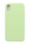 Tagakaaned Evelatus Apple iPhone XR Premium Soft Touch Silicone Case Mint Green