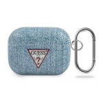 Tagakaaned Guess  Guess GUACAPTPUJULLB AirPods Pro cover blue/light blue Jeans Collection