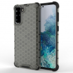 Tagakaaned Hurtel  Honeycomb case armored cover with a gel frame for Samsung Galaxy S22 + (S22 Plus) black