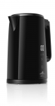 Veekeetja ETA  Kettle 559590000 Emma Electric, 2200 W, 1.5 L, Stainless steel, 360&deg; rotational base, Black
