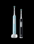 Hambahari Oral-B  Pro Series 1  Electric Toothbrush, Duo pack, Blue/Black