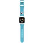 Rihm Hello Kitty  Hello Kitty Silicone Kitty Head strap for Apple Watch 38/40/41mm - blue