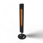 Radiaator Mill  Outdoor Heater OH2000ULGPFLOOR 2000 W, Black, IP65