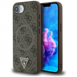 Muud kaubad Guess Guess 4G Ring Triangle Logo MagSafe iPhone 16e Case - Brown