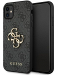 Tagakaaned Guess Apple iPhone 11 6.1 / Xr hardcase 4G Big Metal Logo Black