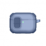 Korpus k&otilde;rvaklappidele AmazingThing  AmazingThing Titan Pro Mag Case Clear for AirPods Pro 3 - Blue