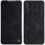 Tagakaaned Nillkin  Nillkin Qin leather holster case for Samsung Galaxy A73 black