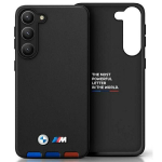 Tagakaaned BMW  Case BMW BMHCSA5422PTDK A54 black/black Leather Stamp Tricolor