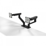 Teleri kinnitus Dell Dual Monitor Arm Desk Mount, MDA20, 19-27 ", Maximum weight (capacity) 10 kg, Black