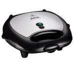 R&ouml;ster TEFAL Sandwitch Maker SW614831 700 W Number of plates 3 Black/Stainless Steel