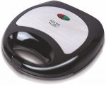 R&ouml;ster Adler Sandwich maker AD 3015 750 W, Number of plates 1, Number of pastry 2, Black